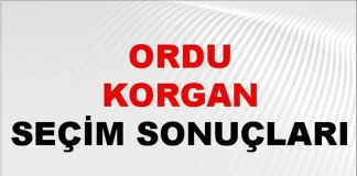 Korgan Seçim Sonuçları